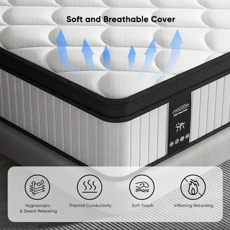 VIPNOW Mattress Soft Cover